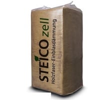 STEICO zell Einblasdämmung 15 kg Sack