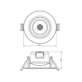 Deko-Light 1St. SMD-68 rund weiß