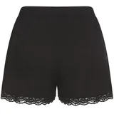 LASCANA Schlafhose unifarben Schwarz 36-38