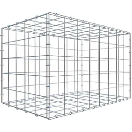 Gabiona C-Ring-Gabione 50 x 80 x 50 cm Maschenw 10 x 10 cm