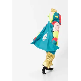 WeeDO FUNWEAR Schneeanzug LOVE POWDO, Größe 92/104 in petrol gelb pink), petrol gelb pink