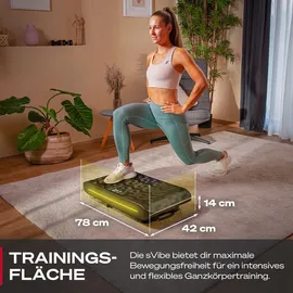 Sportstech Vibrationsplatte sVibe - Schwarz
