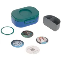 Lässig Style & Snack Pattern Party blue/green