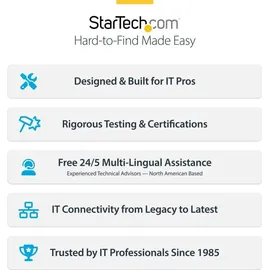 Startech StarTech.com 4-Port Hub, 5Gbps, Busbetrieben, USB-C Hub, USB C-Netzteil Port, 30 cm Kabel, Reisehub