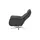 HIMOLLA Fernsehsessel 7051 Leder 74 x 113 x 86 cm Grau mit Kopfteil