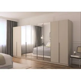 OTTO home Drehtürenschrank AGORDO 181 x 210 x 54 cm Beige