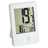 TFA Dostmann digitales Funk-Thermometer Pop 30.3051.02, weiß mit Batterien
