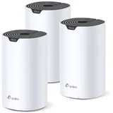 TP-Link Deco S1900 Mesh WLAN Set (3er Pack), AC1900 Dual Band Router & Repeater, 3X Gigabit Ports für Jede Einheit, empfohlen für Häuser mit 3-5 Schlafzimmern, Umfassender Jugendschutz