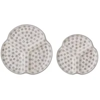 Bloomingville 2er-Set: Tabletts Elsa in Beige