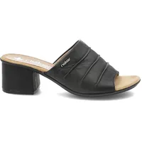 Schwarze Flip-Flops Rieker Elegante Damenschuhe, 36