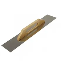 Topex Reibebrett Glätter 130 x 680 mm aus Edelstahl