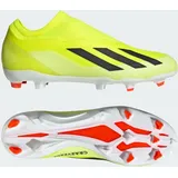 X Crazyfast League Laceless FG Fußballschuh - Team Solar Yellow 2 / Core Black / Cloud White - 45 1/3