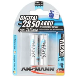 Ansmann 2x 2850mAh Mignon NiMH Accu