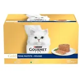GOURMET Gold Nassfutter Katze, Adult, Feine Pastete 48x85g
