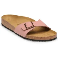 Birkenstock - Madrid BFBC - Sandalen Gr 39 - Narrow braun/beige