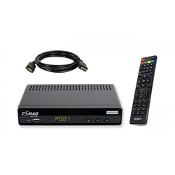 Comag SL65T2 freenet TV, Full HD DVB-T2 HD Receiver (2m HDMI Kabel, Media Player, PVR ready, Full-HD) schwarz