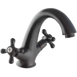 PaulGurkes Nostalgie Armatur Wasserhahn schwarz Mischbatterie Retro