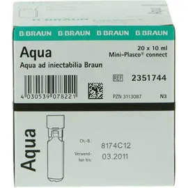 B. Braun Aqua AD Injectabilia Miniplasco connect