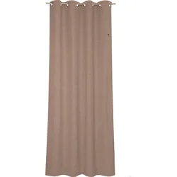 Esprit Ösenschal Harp 140 x 250 cm Polyester Grau Taupe