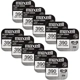 Maxell 390 389 SR1130SW Batteries Silver 1.55V Uhrenbatterie Haltbar Bis 2022