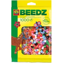 SES Bügelperlen 1000 Stück Basic Mix