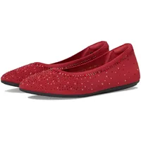 Skechers Women's Cleo 2.0-Mesmerizing Nights Ballet Flat, Rot/Ausflug, einfarbig (Getaway Solids), 37.5 EU - 37.5 EU