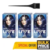 Schwarzkopf Live Urban Metallics Haarfärbemittel U67 blau 2er Pack
