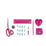 Prym Love Starter Set Nähen Mint Nähset, pink, 25 x 17 x 6,5 cm