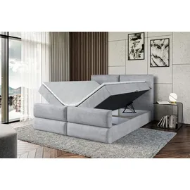 altdecor BOXBETT BOXI3-Z - 160x200 cm - H4 - Hellgrau