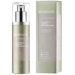 M2 Beauté Ultra Pure Solutions Cu-Peptide & Vitamin B Facial Nano Spray Anti-Aging Gesichtsserum 75 ml Damen