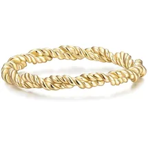 Glanzstücke München Ring Sterling Silber in gelbgold | Gr.: 50