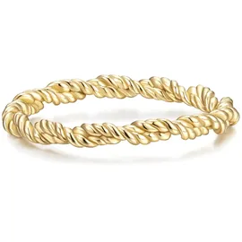 Glanzstücke München Ring Sterling Silber in gelbgold | Gr.: 50