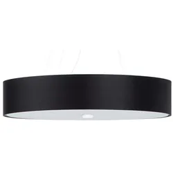Pendelleuchte Deckenleuchte Hängeleuchte Stoff Weiß Schwarz Wohnzimmer Küche