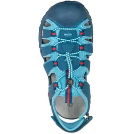 TROLLKIDS Kvalvika Dolphin Blue/Spicy Red 34