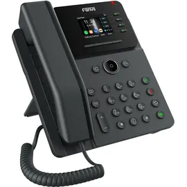 Fanvil V61G IP-Telefon, Schwarz, Kabelgebundenes Mobilteil, SIP-Info, 4 Zeilen,