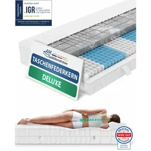 AM Qualitätsmatratzen 3D Deluxe Taschenfederkernmatratze 140 x 200 cm H3