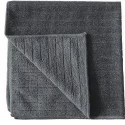 Arcora SCRUB & CLEAN 2in1 Microfasertuch, streifenfreie Reinigung ASC4040GU , 1 Tuch, Farbe: grau