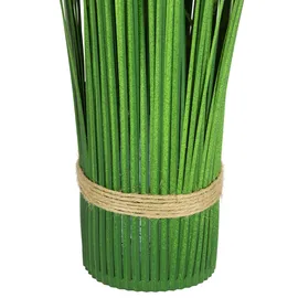 I.GE.A. Kunstpflanze I.GE.A. "Künstlicher Grasbund mit Blüten", rosa, B:15cm H:45cm L:15cm, Kunststoff, Kunstpflanzen, Kunstpflanze, Grasbusch Deko Kunstblumen Kunstgras Grünpflanze Gräser Sträucher