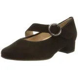 Hassia Damen Cordoba Pumps, Schwarz (0100), 38 EU Weit - 38 EU Weit