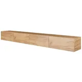 Planetmöbel TV-Board Planetmoebel TV Board WEST 100 - 320 cm, verschiedene Farben (TV Lowboard, Fernsehschrank hängend oder stehend), Fernsehtisch 2x 140cm breit goldfarben 140 cm x 30 cm x 37.8 cm