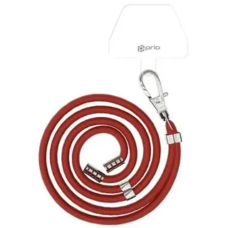 prio Universelles Handy-Umhängeband 0.7m rot