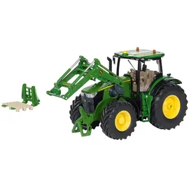 Siku Traktor John Deere 7310R RTR mit Frontlader und Bluetooth 6792