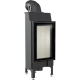 Intelligenter Kamineinsatz aus Stahl KRATKI NADIA 9 kW Ø 200 MSK