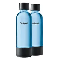 Sodapop 10026033 2 Glasflaschen 0,6 l + 0,8 l