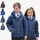 Result Core Kinder Steppjacke Stepp-Jacke R233J/R233Y navy/royal XXS (2-3)