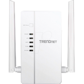 Trendnet TPL-430AP Powerline Netzwerkadapter Eingebauter Ethernet-Anschluss WLAN Weiß