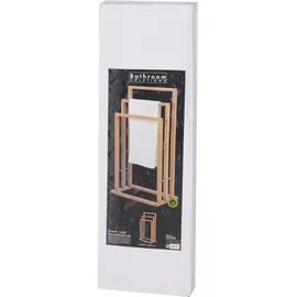 Bathroom Solutions Handtuchhalter mit 3 Stangen Braun