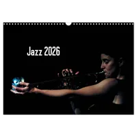Calvendo Jazz 2026 (Wandkalender 2026 DIN A3 quer), CALVENDO