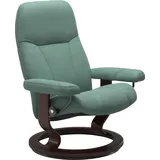 Stressless Stressless® Relaxsessel »Consul« mit Classic Base, Größe S, Gestell Braun grün