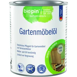 Biopin Gartenmöbelöl Transparent 0,75 l